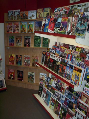Independent back issues and collections.